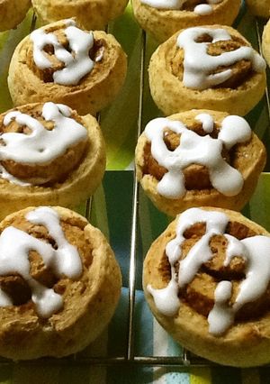 豆腐で作る簡単シナモンロール-レシピのメイン写真