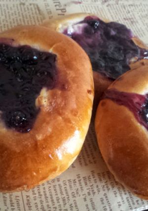 ブルーベリージャム&クリームチーズパン-レシピのメイン写真