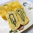 大葉香る✿じゃこと海苔の卵焼き