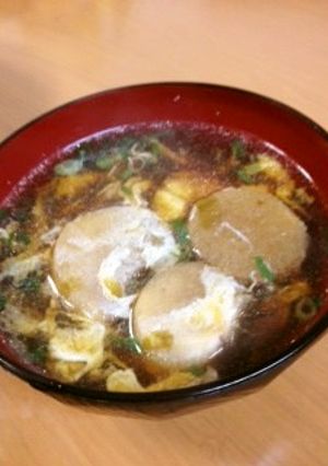 カンタン♪海苔の佃煮かきたま汁-レシピのメイン写真