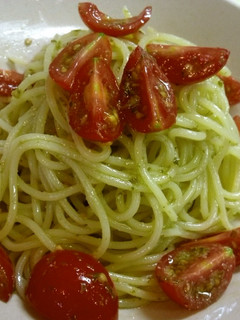 冷製パスタジェノベーゼ風-レシピのメイン写真