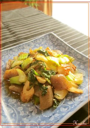 〇青梗菜〇生姜風味炒め-レシピのメイン写真