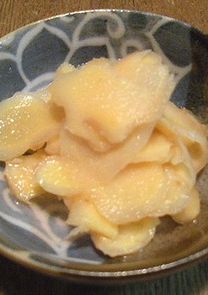 新生姜のハチミツ甘酢漬け♪-レシピのメイン写真