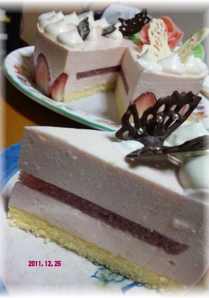 X'masケーキ☆2011-レシピのメイン写真