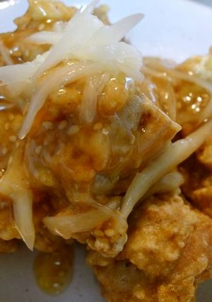 岩下の新生姜×鳥の唐揚げ♪-レシピのメイン写真