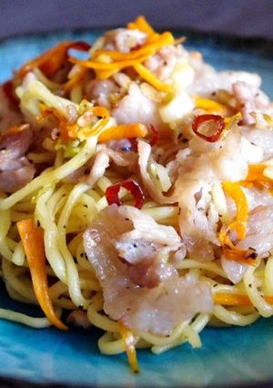 エスニック!甘辛焼きそば-レシピのメイン写真