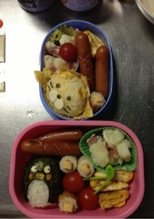 キャラ弁カンタンおにぎり16…ペンギン-レシピのメイン写真