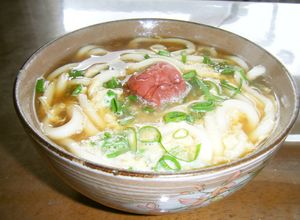 病み上がりに☆卵とじうどん　梅干のせて～-レシピのメイン写真