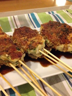 鶏とレンコンのつくね焼き-レシピのメイン写真