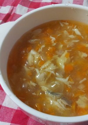 白身魚の中華風煮込み（離乳食モグモグ期）-レシピのメイン写真