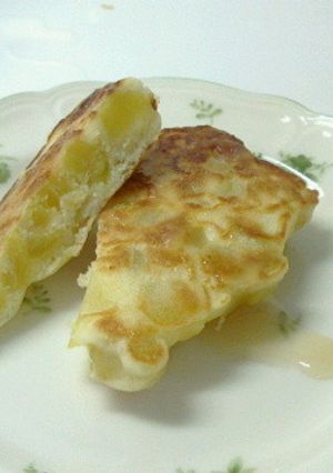 さつま芋ゴロゴロホットケーキ-レシピのメイン写真