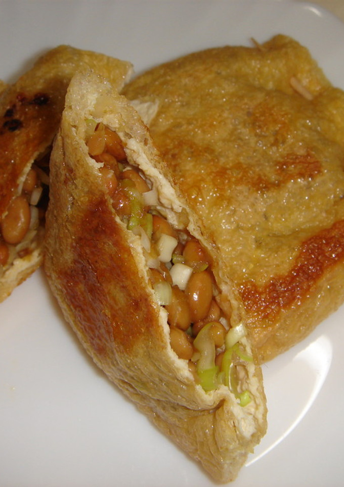 油揚げの納豆焼き-レシピのメイン写真
