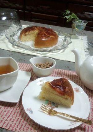 炊飯器で簡単♡りんごパンケーキ♡-レシピのメイン写真