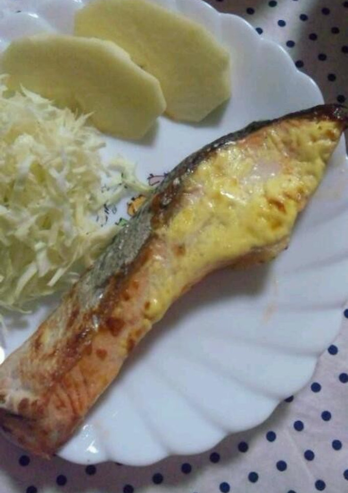 鮭のマヨネーズ焼き♪-レシピのメイン写真