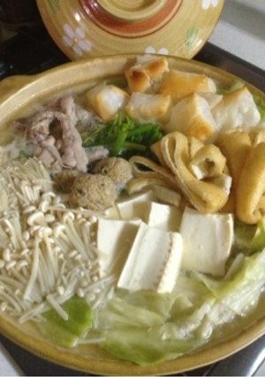 鶏だしたっぷり！塩鍋のスープ-レシピのメイン写真