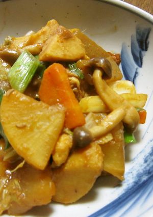 野菜がいっぱい♪三河の煮味噌-レシピのメイン写真