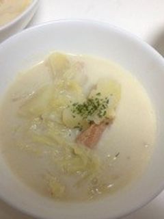 白菜じゃが☆豆乳スープ-レシピのメイン写真