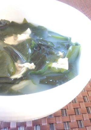 韓国わかめスープ-レシピのメイン写真