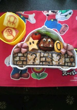 マリオキャラ弁3-レシピのメイン写真