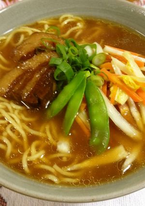 ラフテーでボリュームたっぷり麺-レシピのメイン写真