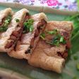 超簡単おつまみ*油揚げの納豆包み焼き