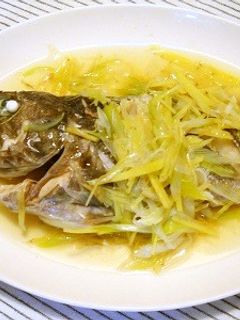 白身魚の中華風蒸し物-レシピのメイン写真