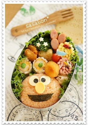 簡単♪エルモのお弁当-レシピのメイン写真