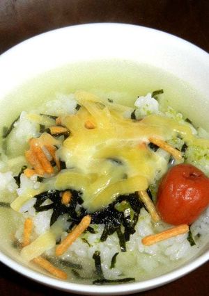 チーズ茶漬-レシピのメイン写真