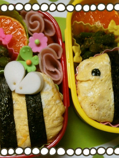 キャラ弁 ミツバチ 簡単-レシピのメイン写真