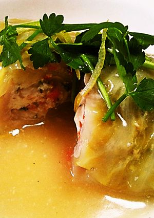 味噌仕立ての和風ロールキャベツ♪-レシピのメイン写真