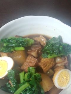 豚肉と大根と厚揚げの煮物-レシピのメイン写真