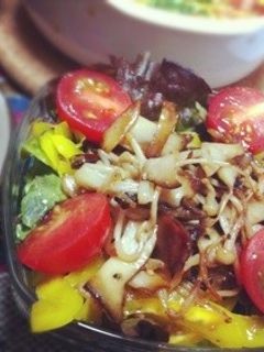 きのことカリカリベーコンのサラダ*-レシピのメイン写真