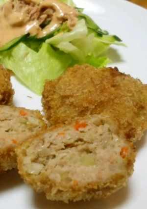 ★しゃきしゃき根菜メンチ★-レシピのメイン写真