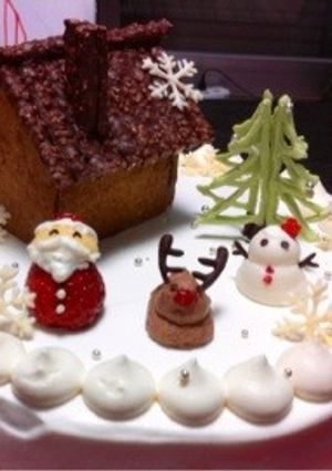 クリスマスケーキ❤-レシピのメイン写真