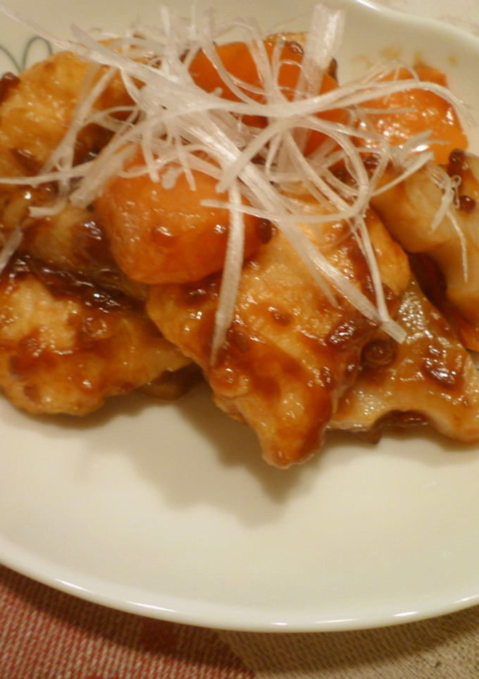 鶏肉と根菜の甘酢炒め☆-レシピのメイン写真