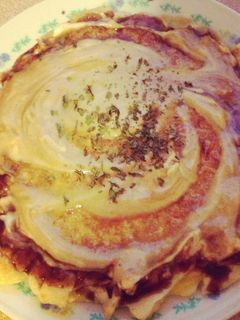 キャベツとチーズのお好み焼き-レシピのメイン写真