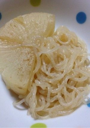 簡単 おでん風大根と糸こんにゃく-レシピのメイン写真