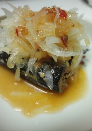 いわし缶(味付)でさっぱり小鉢-レシピのメイン写真