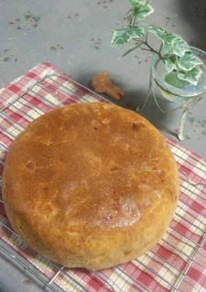 ダイエット版♡炊飯器でりんごパンケーキ♡-レシピのメイン写真