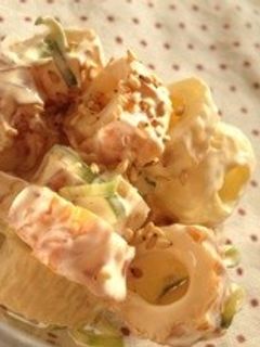 ちくわのめんつゆマヨさらだ!-レシピのメイン写真