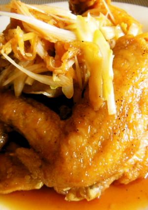 手羽元ピリ辛生姜揚げ-レシピのメイン写真