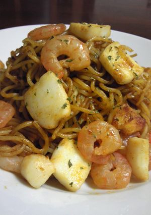 超簡単！マハラジャ焼きそば印度風-レシピのメイン写真