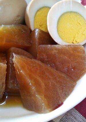 大根と玉子のこく旨煮(⌒‐⌒)-レシピのメイン写真