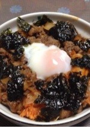 簡単！キムチ牛丼-レシピのメイン写真
