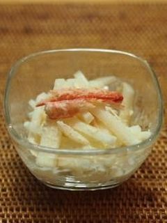 大根と蟹缶のサラダ-レシピのメイン写真