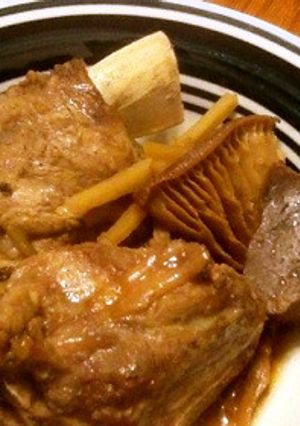 骨付き豚肉でほくほく和風煮-レシピのメイン写真