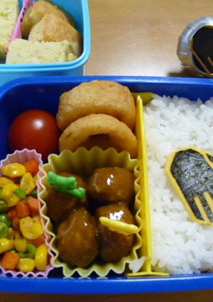 ドライバーオン♪ウィザードキャラ弁-レシピのメイン写真