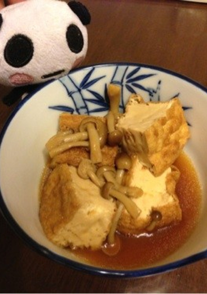 パパでもできる ☆厚揚げの煮物☆-レシピのメイン写真