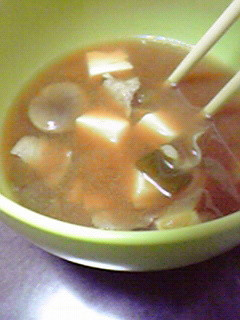 エリンギと豆腐の簡単豚汁♪-レシピのメイン写真