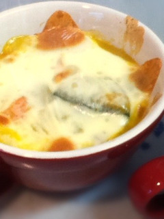 小麦粉いらず、かぼちゃグラタン-レシピのメイン写真